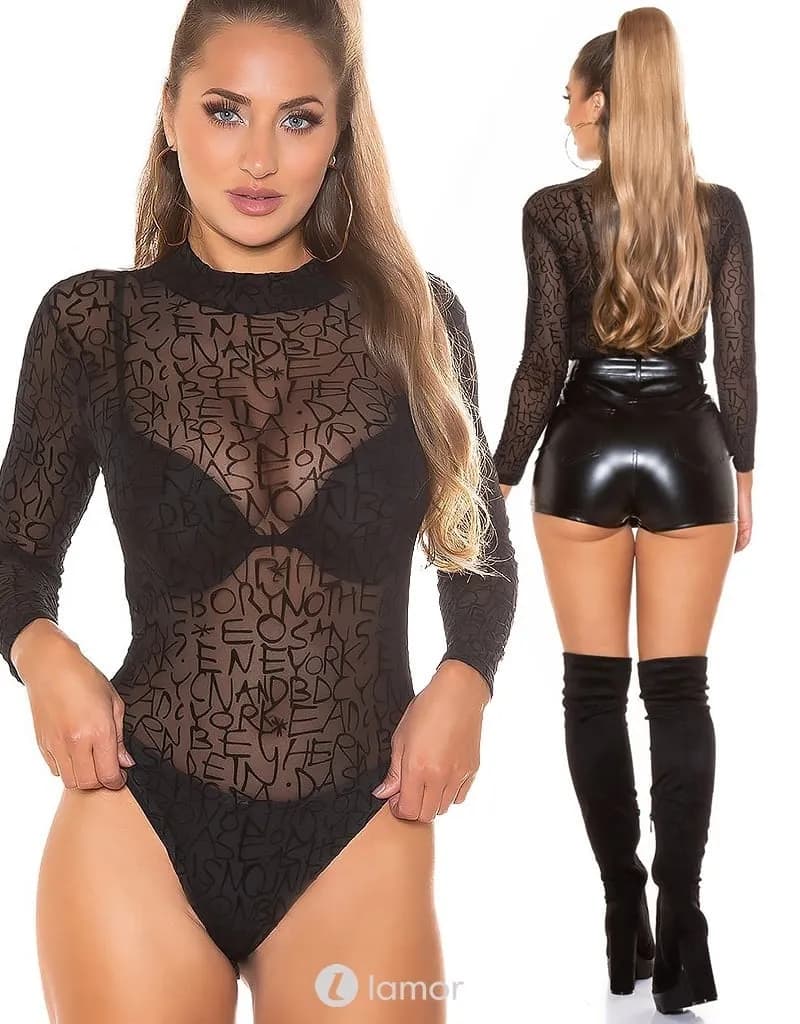 Sexy transparante Body Letta