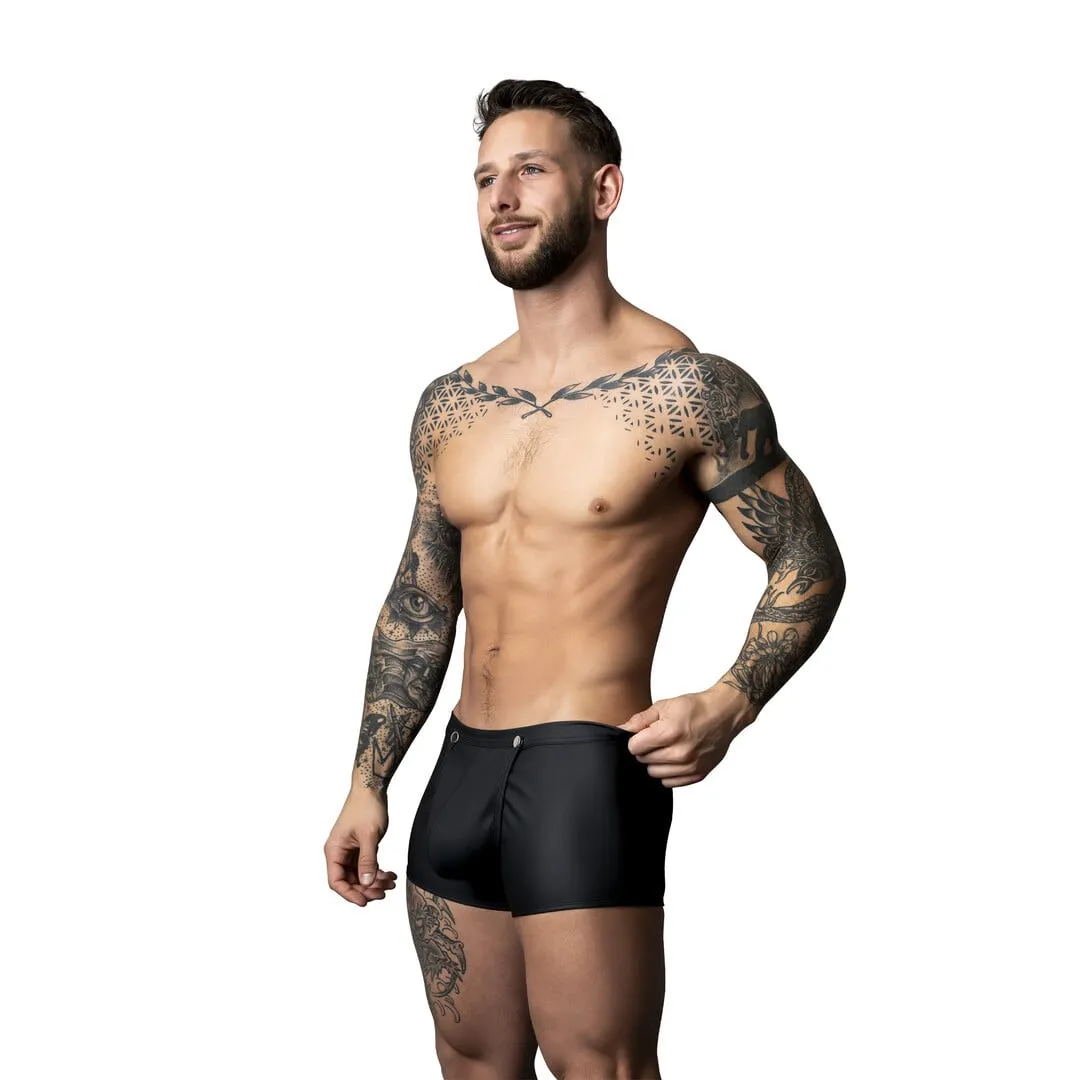 Male Power Snap Off Short - XL - Zwart