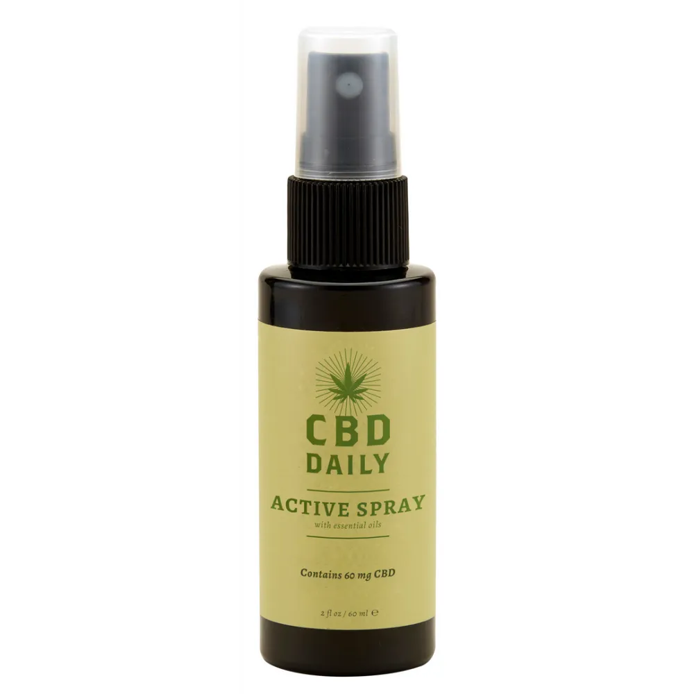 Earthly body Actieve Spray - 2 fl oz / 60 ml