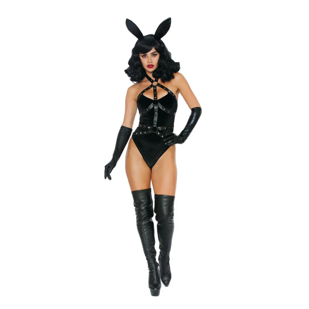 Dreamgirl Bad Girl Bunny - XL - Zwart