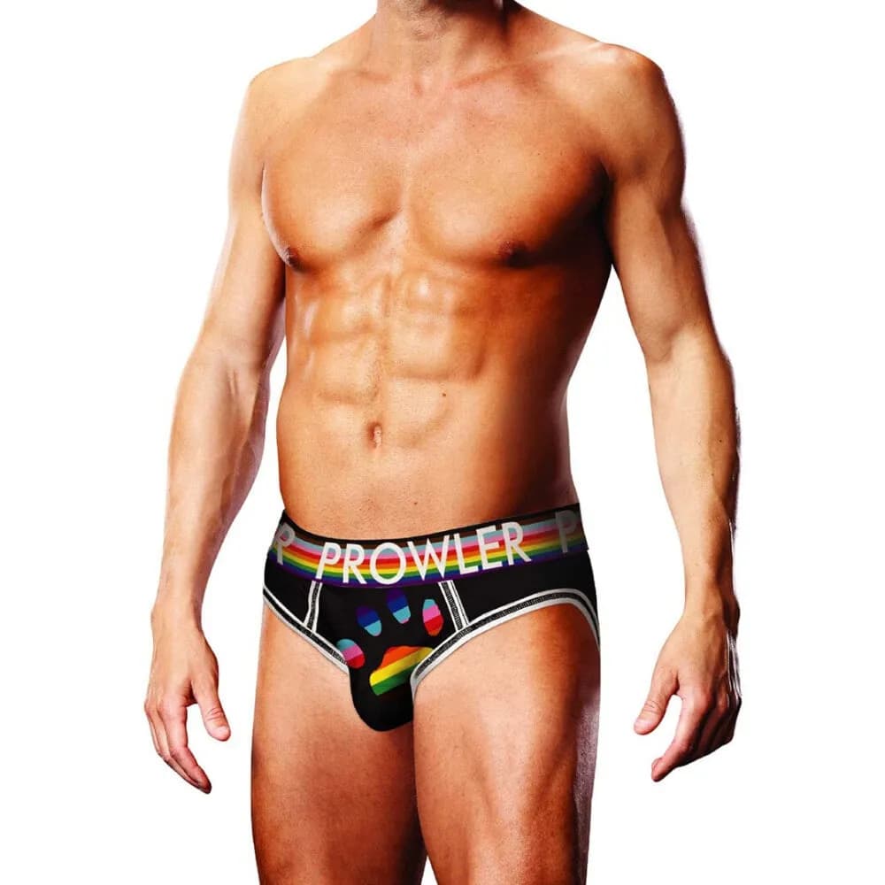 Prowler Oversized Paw Open Brief - L - Zwart
