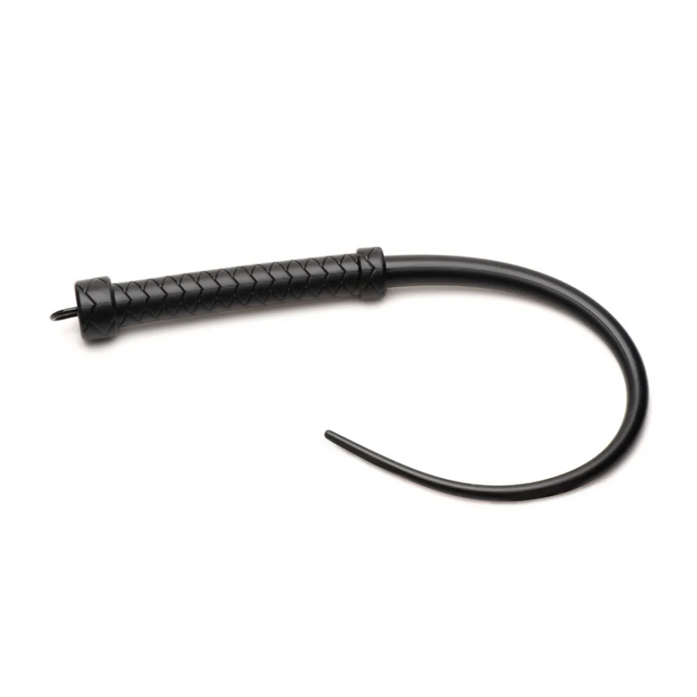Viper Tail - Siliconen zweep - Zwart
