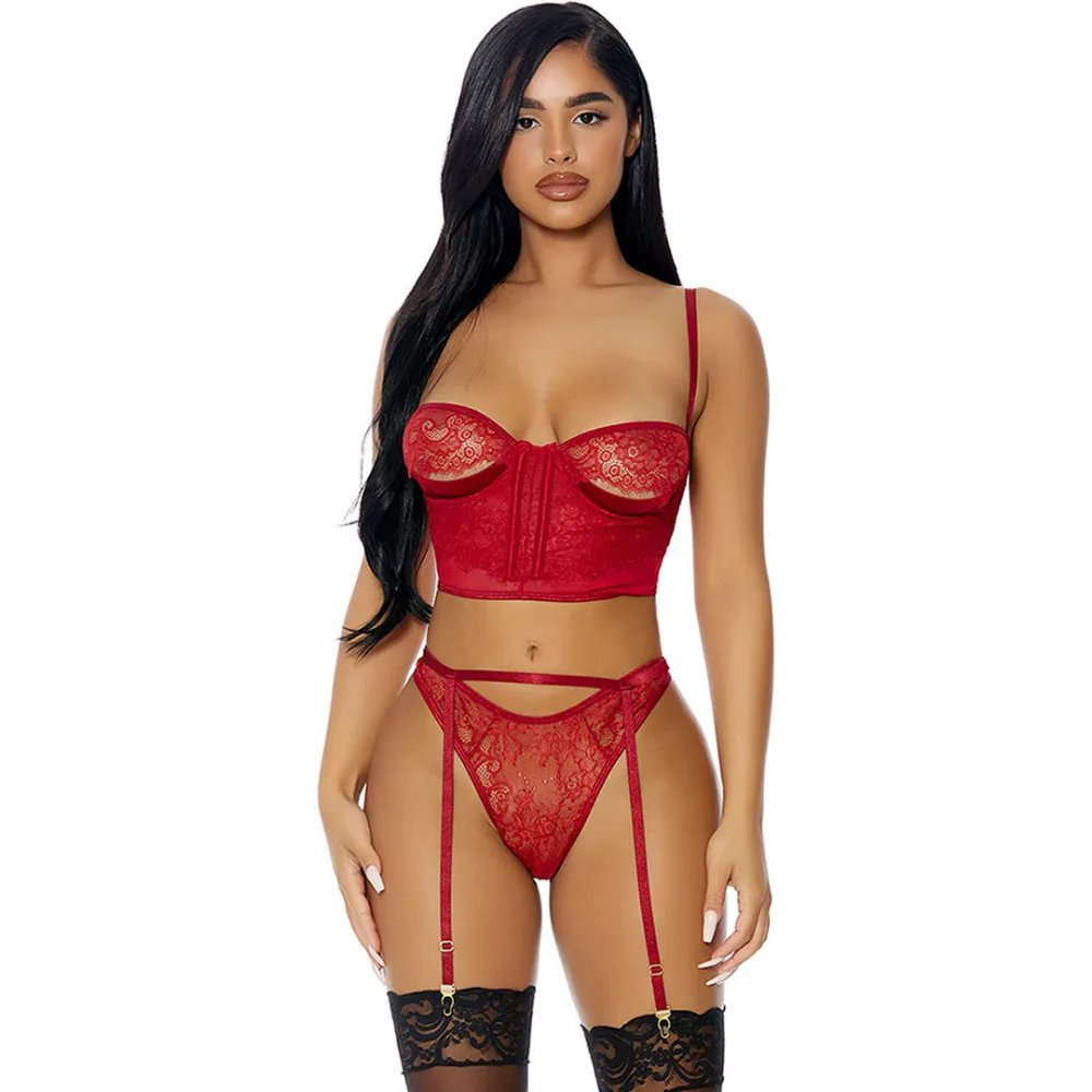 Forplay Peek Inside - Lingerie Set - S