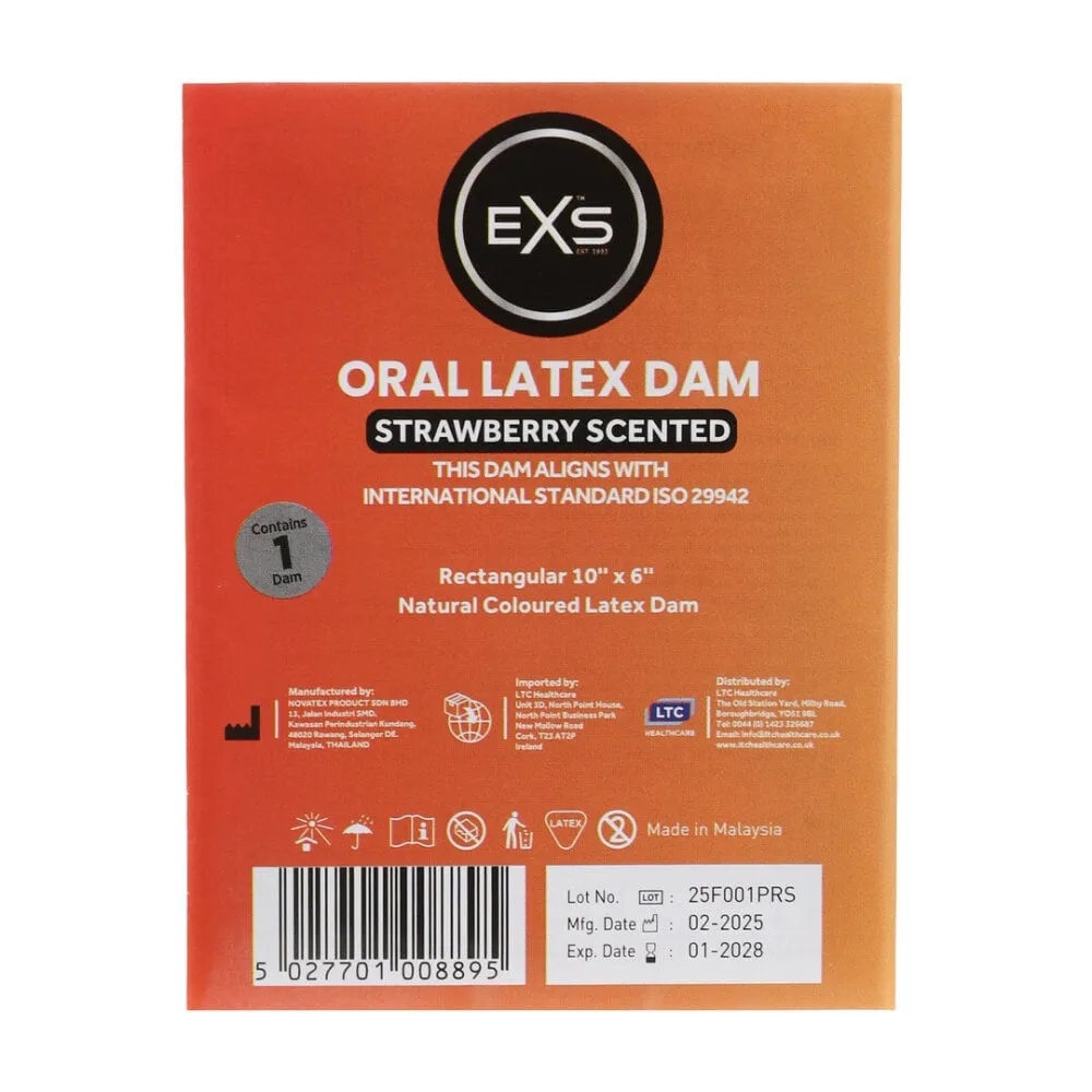 EXS EXS Monddam - Aardbei - 1 Stuk
