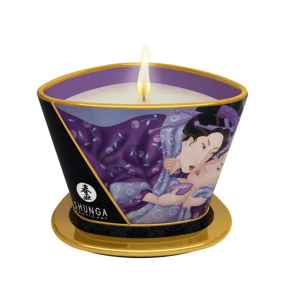 Shunga Massagekaars Exotische Vruchten 170 ml