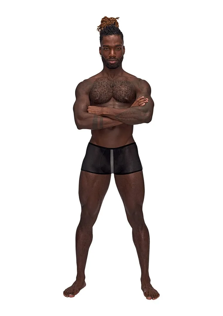 Male Power Landing Strip Mini Short - XL